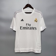 Real Madrid 15/16 Home White Soccer Jersey